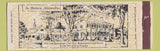 Matchbook Cover - Historic Alexandria Alexandria VA Old Club Restaurant
