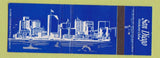 Matchbook Cover - San Diego Match Club CA