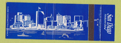 Matchbook Cover - San Diego Match Club CA