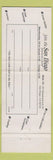 Matchbook Cover - San Diego Match Club CA