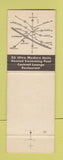 Matchbook Cover - Augustine's Motor Lodge Belleville IL