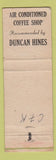 Matchbook Cover - Hotel Muscle Shoals Sheffield AL