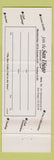 Matchbook Cover - San Diego Match Club CA