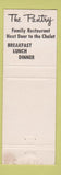 Matchbook Cover - Sedona Chalet AZ