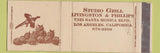 Matchbook Cover - Studio Grill Los Angeles CA