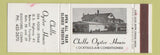 Matchbook Cover - Chello Oyster House Guilford CT STAINED
