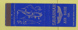 Matchbook Cover - Savannah Air Base GA
