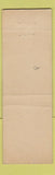 Matchbook Cover - Savannah Air Base GA
