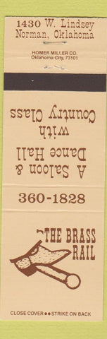 Matchbook Cover - Bras Rail Norman OK