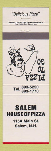 Matchbook Cover - Salem House of Pizza Salem NH