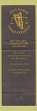 Matchbook Cover - James Joyce Irish Pub Baltimore MD