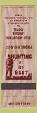 Matchbook Cover - Blue Mountain Lodge Motel Mount Vernon OR