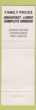 Matchbook Cover - JD's Restaurant Lounge Indian Rocks Beach FL