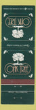 Matchbook Cover - Oak Tree Chicago IL