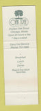 Matchbook Cover - Oak Tree Chicago IL
