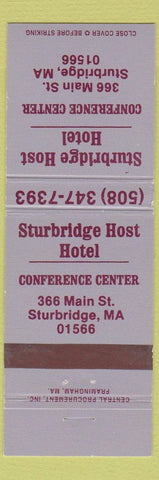 Matchbook Cover - Sturbridge Host Hostel MA