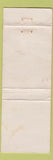Matchbook Cover - Bay Tree Golf Plantation North Myrtle Beach SC WORN