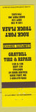 Matchbook Cover - Rock Port Truck Stop Rock Port MO Graybill tire