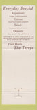 Matchbook Cover - Squire's Pub Troy MI