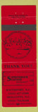 Matchbook Cover - Sandfiddler Seafood Restaurant Southport NC Shallotte