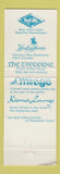 Matchbook Cover - Sybils Hurlingham's New York City Hilton WORN