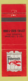 Matchbook Cover - Fisherman's Cove Cleveland OH
