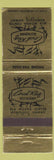 Matchbook Cover - Coral Reef Restaurant Honolulu Hawaii
