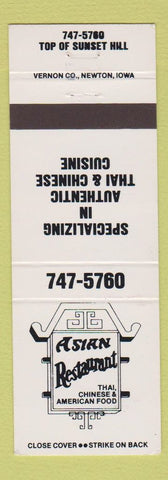 Matchbook Cover - Asian Restaurant Chinese