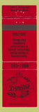 Matchbook Cover - Dimitri's of Dearborn MI Italian Greek WEAR