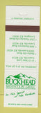 Matchbook Cover - Buckhead Mountain Grill Lexington Louisville KY