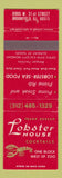 Matchbook Cover - Frank Buresh Lobster House Brookfield IL