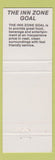 Matchbook Cover - Inn Zone Restaurant Lounge Las Vegas NV