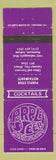 Matchbook Cover - Purple Steer Restaurant Calumet City IL Hammond IN