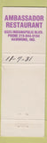 Matchbook Cover - Purple Steer Restaurant Calumet City IL Hammond IN