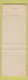 Matchbook Cover - Lincoln Motel Manor Dixon IL