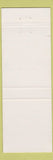 Matchbook Cover - Regis Inn Branson MO