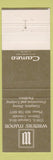 Matchbook Cover - Writers' Manor Restaurant Denver Colorado