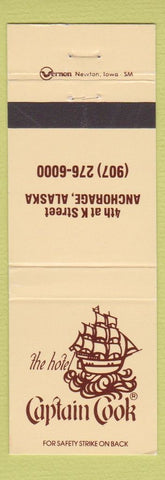 Matchbook Cover - Hotel Captain Cook Anchorage AK
