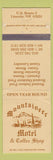 Matchbook Cover - Mountaineer Motel Lincoln NH WORN