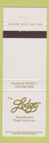 Matchbook Cover - The Lodge Cloudcroft NM
