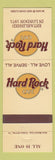 Matchbook Cover - Hard Rock Cafe