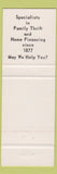 Matchbook Cover - Haverhill COOP Bank MA
