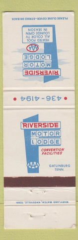 Matchbook Cover - Riverside Motor Lodge Gatlinburg TN