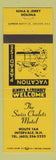 Matchbook Cover - Swiss Chalets Motel Intervale NH