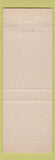 Matchbook Cover - North Side Market Columbus IN