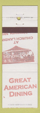 Matchbook Cover - Lakehouse Restaurant Meredith NH WEAR