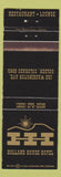 Matchbook Cover - Holland House Hotel Golden Colorado
