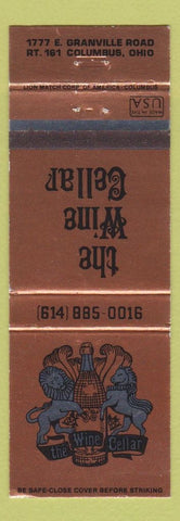 Matchbook Cover - Wine Cellar Columbus OH