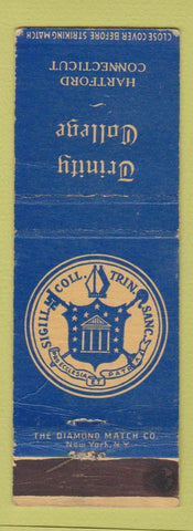 Matchbook Cover - Trinity College Hartford CT WEAR