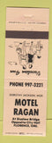 Matchbook Cover - Motel Ragan Florence OR